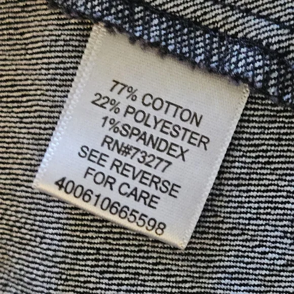 Croft & Barrow Casual Jean Jacket, Womens Plus 1X Dark Wash Denim - Picture 11 of 13